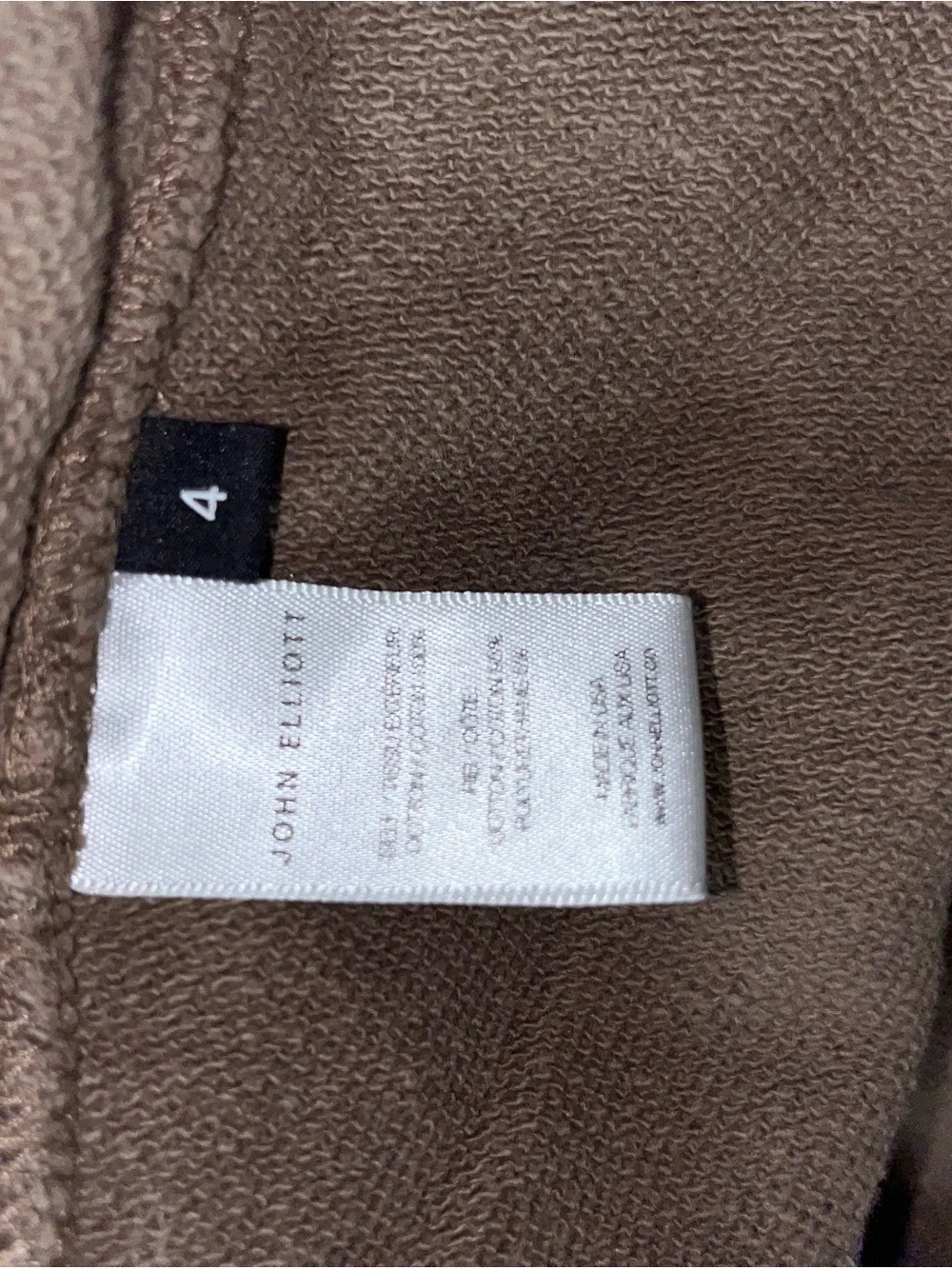 John Elliott Taupe Slim Sweatpants in gold size 4 euc joggers sweats vintage